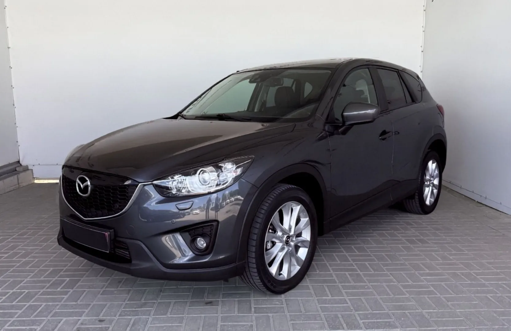 Mazda CX-5 2014 — сірий повнопривідний кросовер