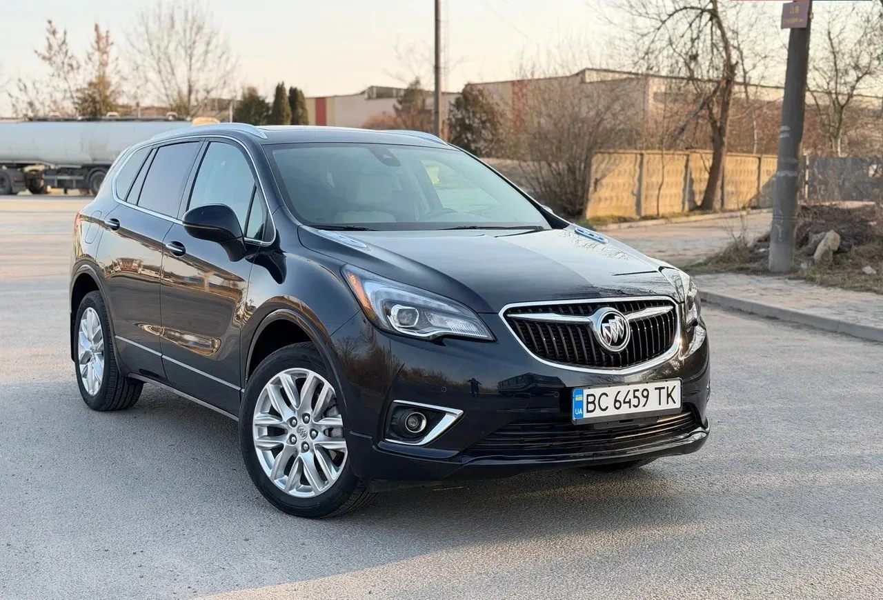 Buick Envision 2020 — чорний кросовер