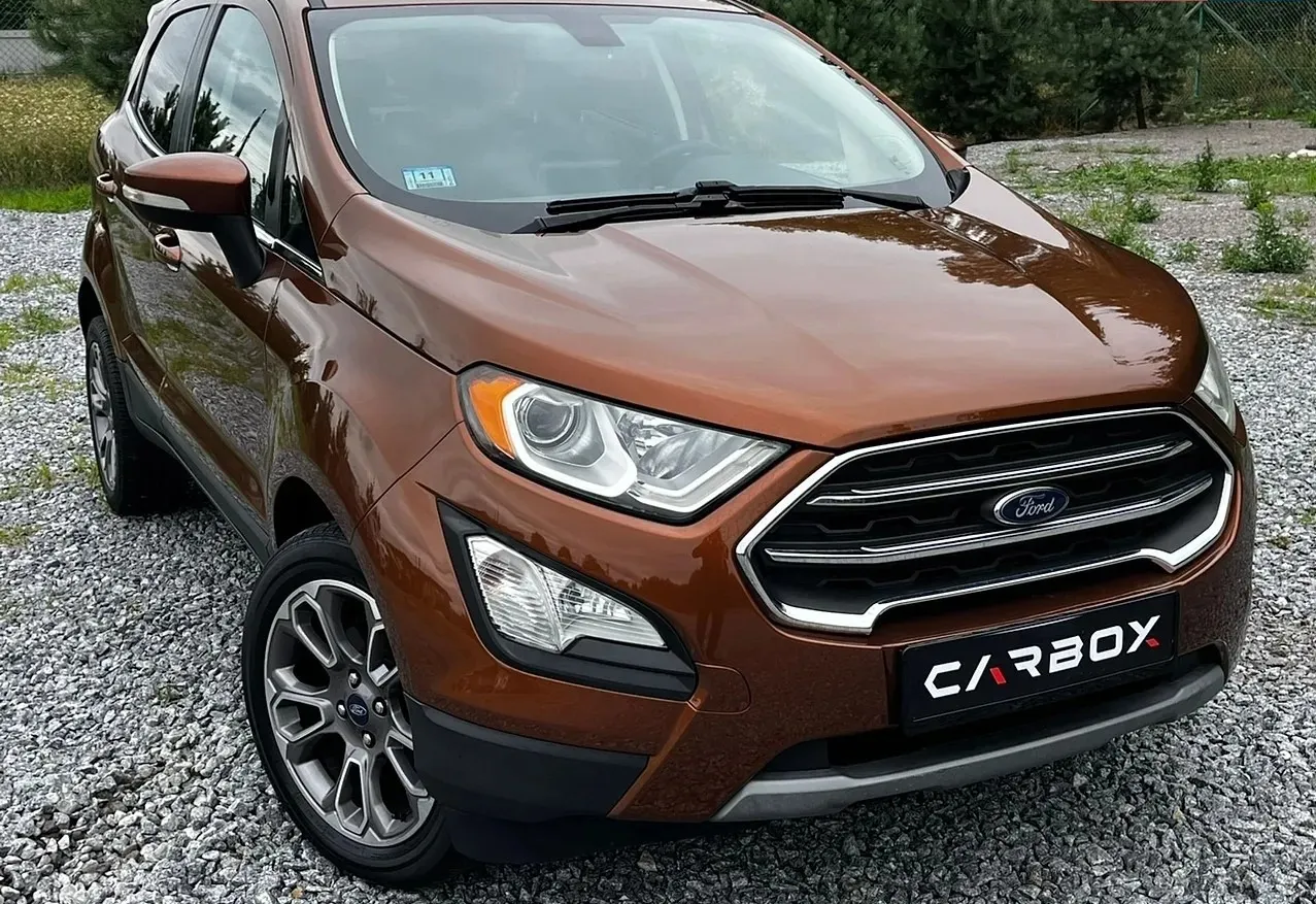 Ford EcoSport Titanium 2019 — коричневий кросовер