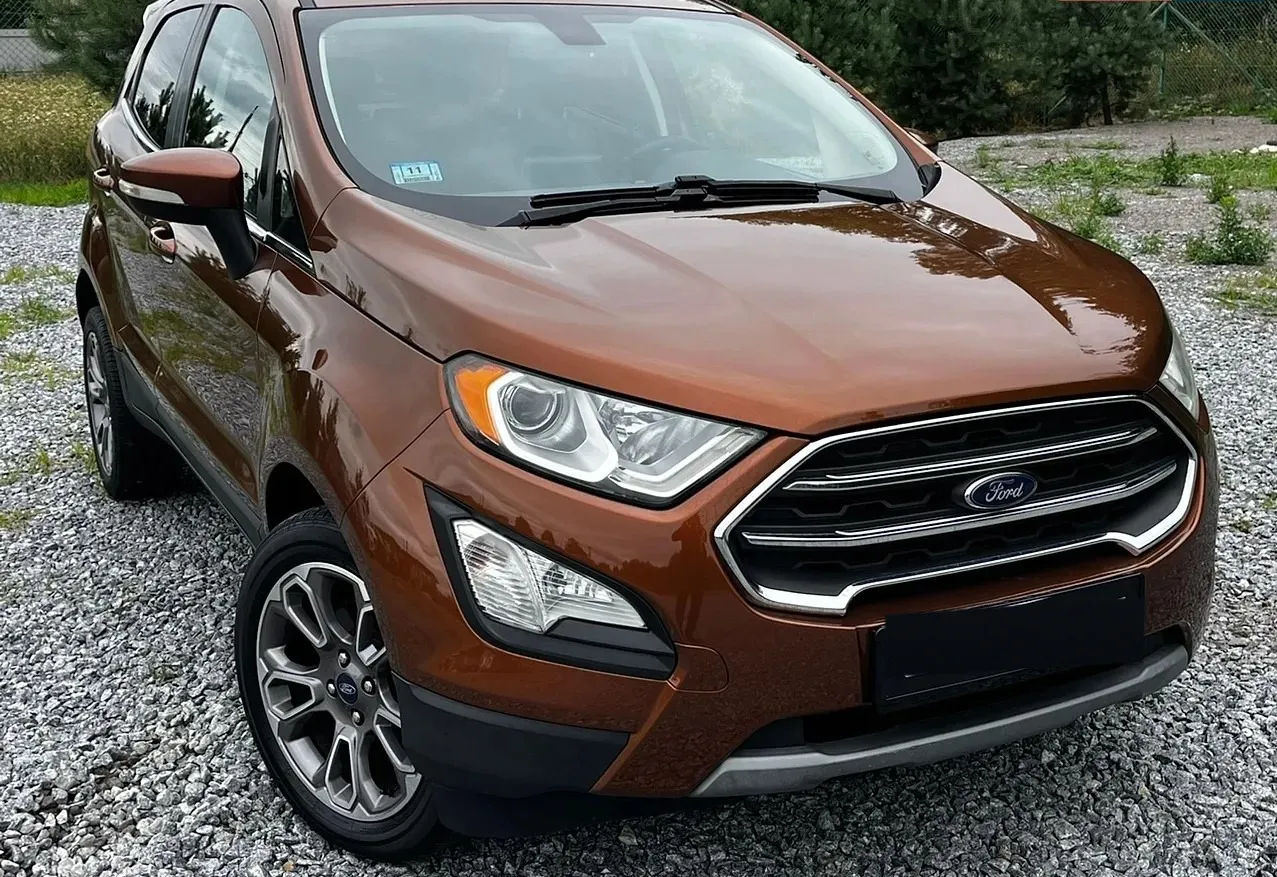 Ford EcoSport Titanium 2019 — коричневий кросовер