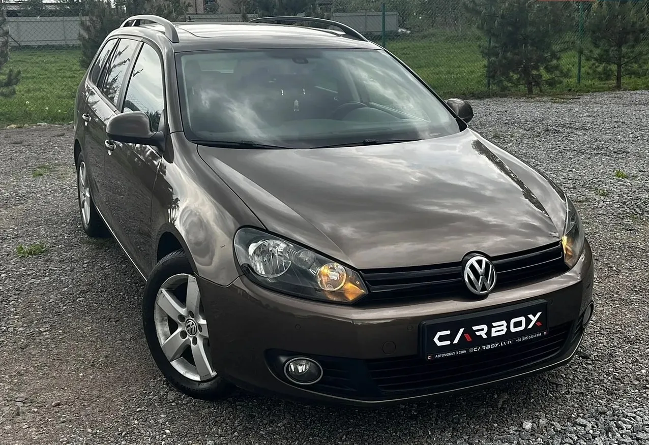 Volkswagen Golf Variant 2012 — коричневий універсал