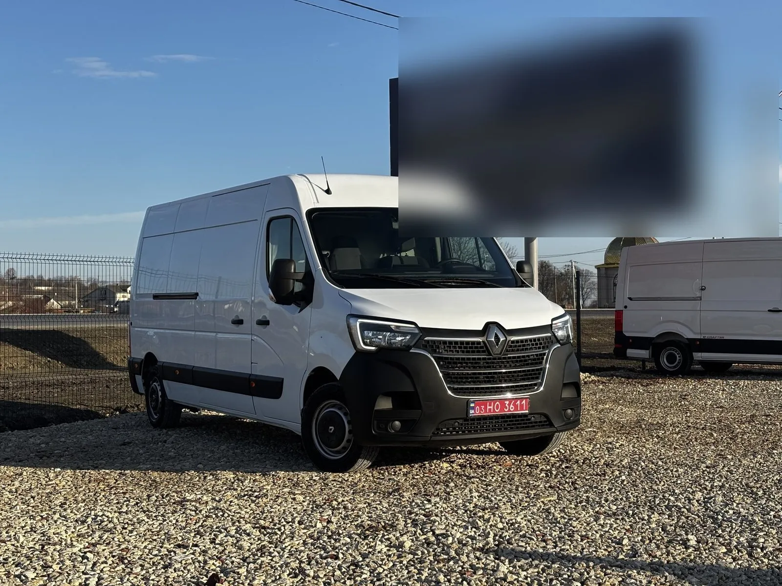 Renault Master 2020 — білий вантажний фургон