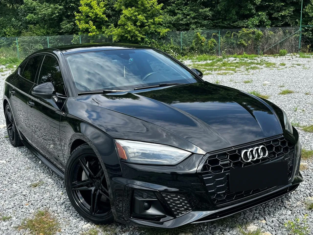 Audi A5 Premium 2020 — чорний ліфтбек
